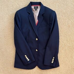 J. Crew Crewcuts Classic Navy Blazer, Size 8 Boys